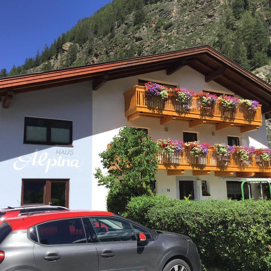 Hotel Haus Alpina Längenfeld Exteriér fotografie