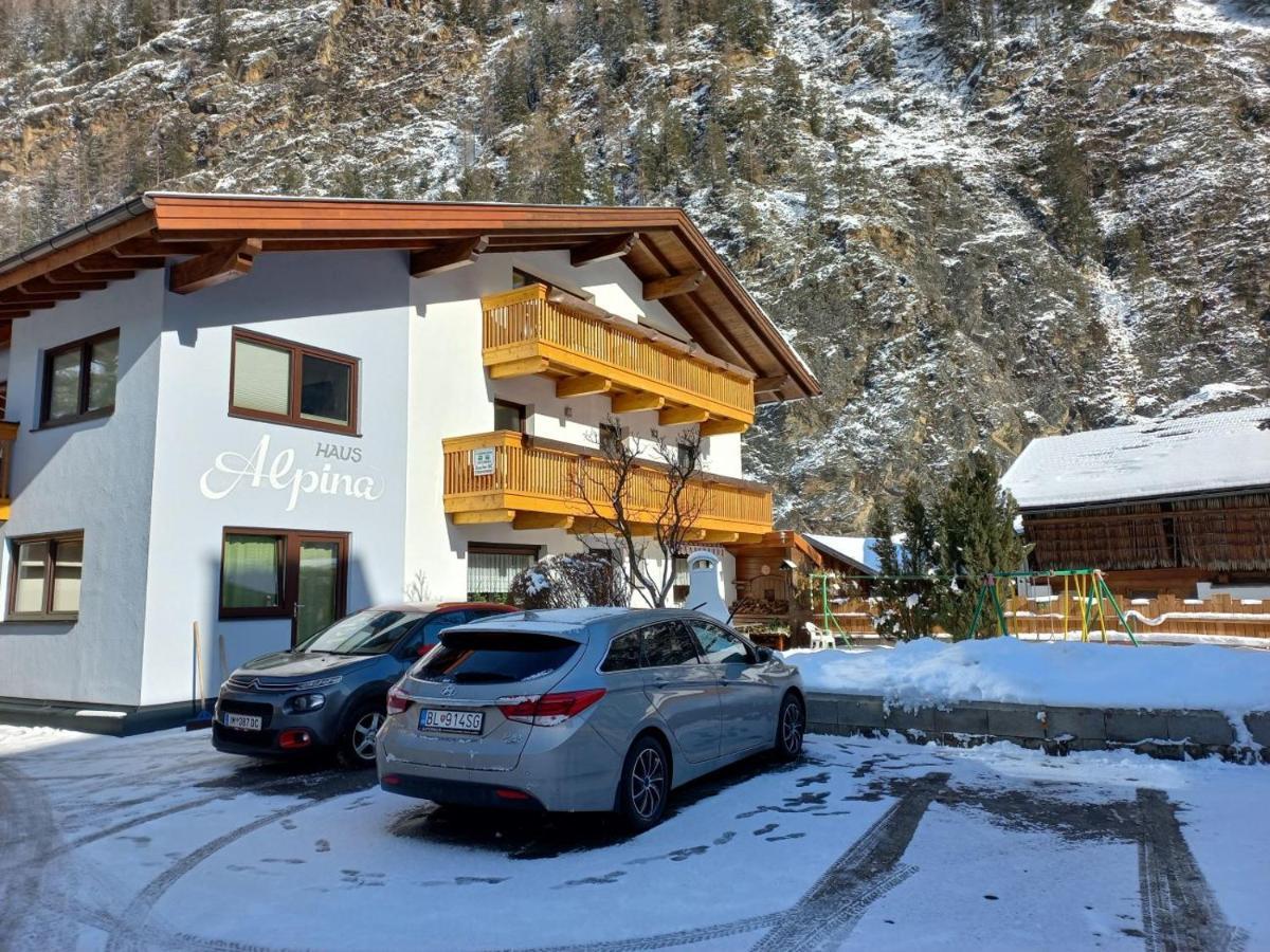 Hotel Haus Alpina Längenfeld Exteriér fotografie